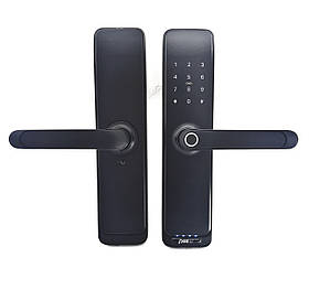 Біометричний смарт замок для дверей PES Husky Wi-Fi Black