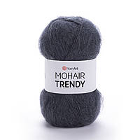YarnArt MOHAIR TRENDY (Ярнарт Мохер Тренді) № 118 графіт (Пряжа мохер, нитки для в'язання)