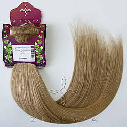 Натуральне Азіатське Волосся на Тресі 50 см 100 грам, Світло-Русявий №16