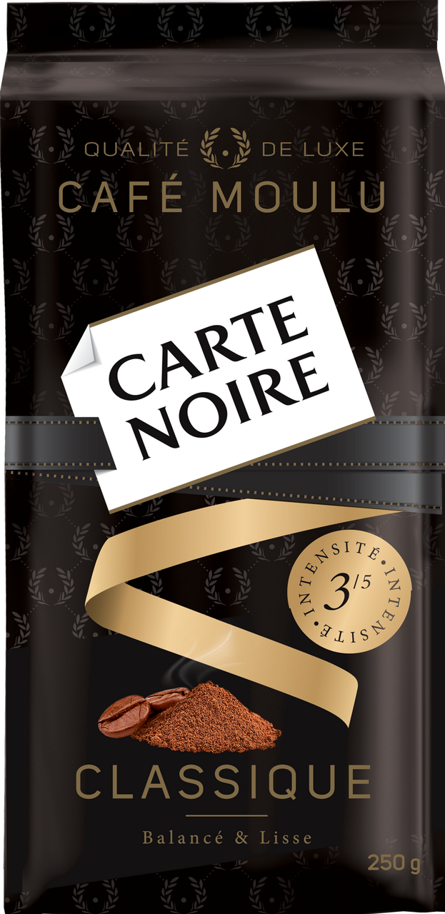 Кава мелена Carte Noire Classique 250г (Carte Noire Originale, Carte noire Original, Carte noire classic)250г