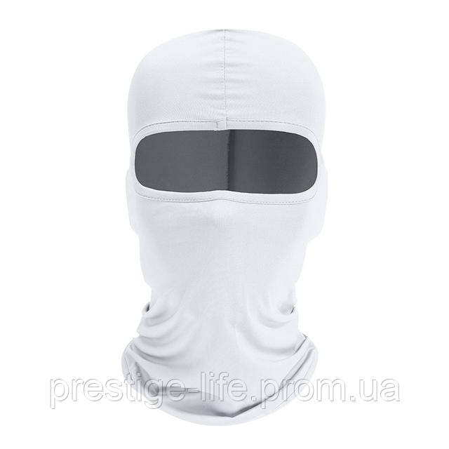 Маска Для Обличчя Балаклава Clown Ghost Skull Mask, Дихаюча Вітрозахисна підшоломник біла