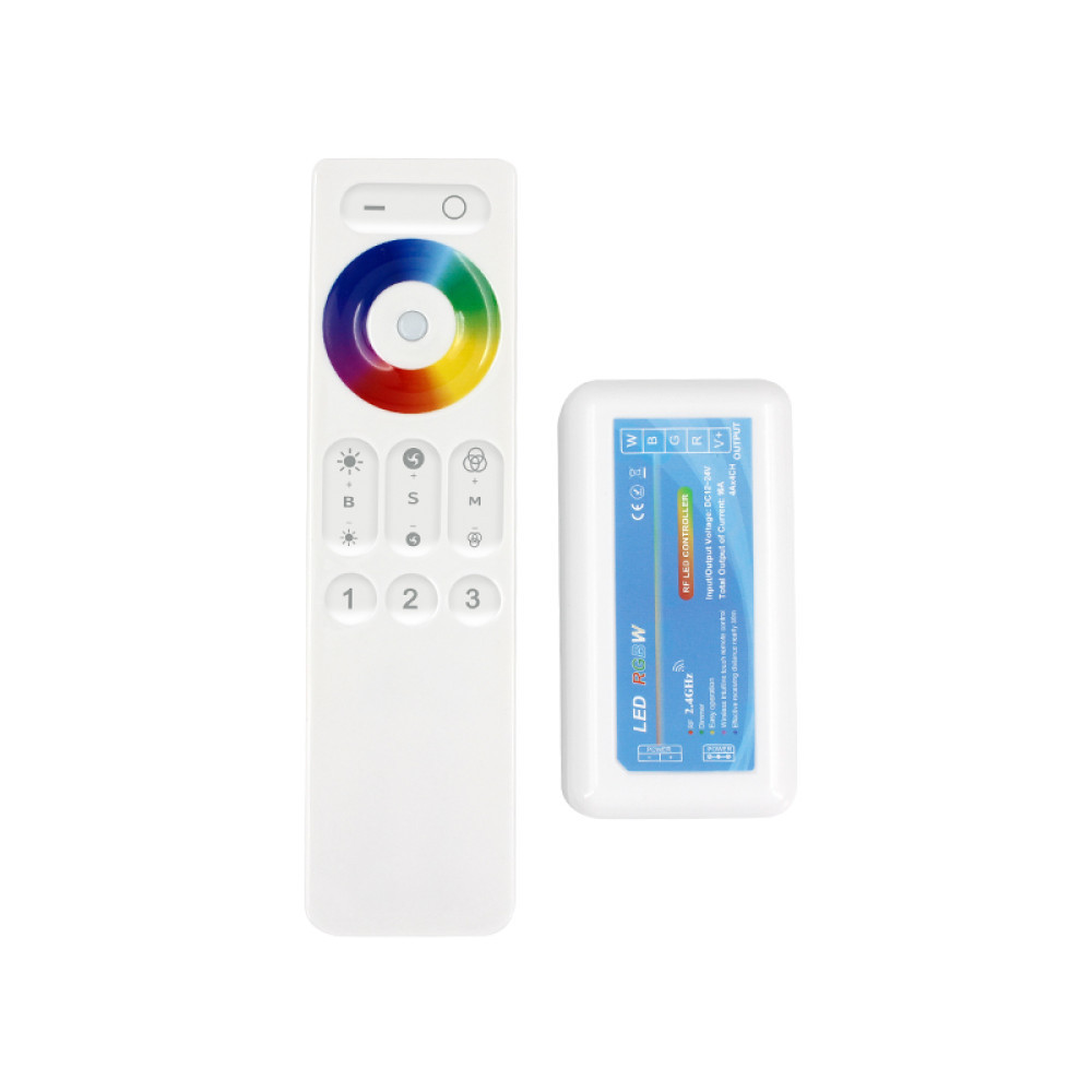 RGBW Контролер RF 24A 2.4G DC12-24V Радіо - Сенсорний 11 кнопок