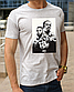 Футболка для боксу та єдиноборств, футболка з принтом UFC 249,одяг боксерською тематикою розмір S, фото 4