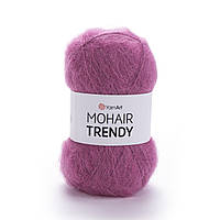 YarnArt MOHAIR TRENDY (Ярнарт Мохер Тренді) № 144 брусниця (Пряжа мохер, нитки для в'язання)