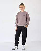 Джогери чорні для хлопчиків і дівчаток, теплі тм BossKids