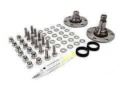 Комплект фланців та сальників для барабана пральної машини Bosch (нерж. сталь)