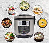 Мультиварка Rainberg 6 л електрична кухонна з чашею для кухні, побутові мультиварки рисоварки для дому RIO