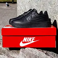 Кроссовки Nike Air Force полностью черные