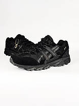 Зимові Чоловічі Кросівки Asics Gel-Sonoma 15-50 Gore-Tex Black / Асікс Гел-Сонома 15-50 Гор Текс Чорні, фото 6