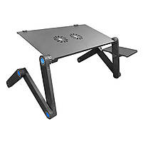 Столик трансформер для ноутбука Laptop Table T8, фото 3