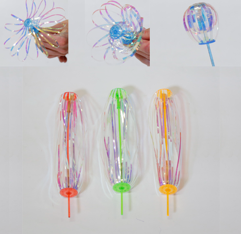 Набір декоративних новорічних ліхтариків 6 шт., фото 1