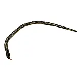 Іграшка дерев'яна Змія чорний візерунок, фото 2