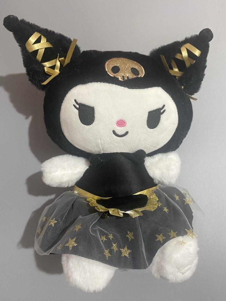 М'яка дитяча плюшева іграшка Куромі Sanrio Kuromi Mymelody 40 см