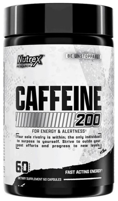 Кофеїн NUTREX Caffeine 200 60 капс, фото 1