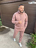 Чоловічий костюм спортивний  на флісі 287 (92), фото 3