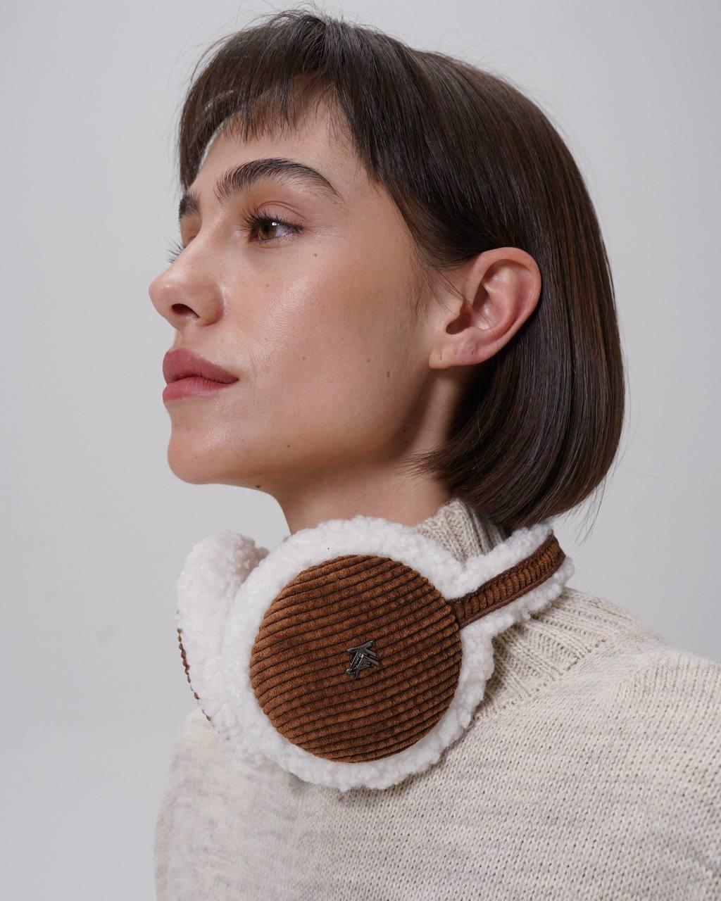 Навушники теплі хутряні жіночі з еко-хутра