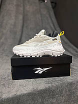 Зимові Чоловічі Кросівки Reebok Zig Kinetica 2.5 Edge Cordura White / Рибок Зіг Кінетика 2.5 Едж Кордура Білі, фото 3