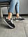 Кросівки New Balance 574 чорні з білою підошвою, фото 6