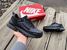 Чоловічі кросівки Nike Rivah Gore-Tex сірий з чорним, фото 4