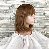 Перука жіноча каре русява з челкою та проділом, фото 3