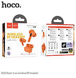 Блютуз-навушники TWS Hoco EQ9 orange, фото 3