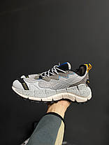 Зимові Чоловічі Кросівки Reebok Zig Kinetica 2 Edge Grey / Рибок Зіг Кінетика 2 Едж Сірі, фото 4