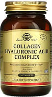 Для суглобів гіалуронова кислота Solgar Collagen Hyaluronic Acid Complex 30 таб