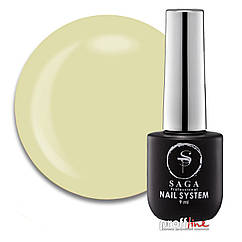 Камуфляжна кольорова база для нігтів Saga Professional Color Base №05 жовта, 9 мл