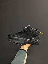 Зимові Чоловічі Кросівки Reebok Zig Kinetica 2.5 Edge Cordura / Рибок Зіг Кінетика 2.5 Едж Кордура Чорні, фото 4