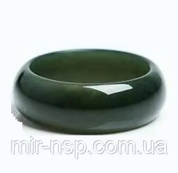 Кільце 100% натуральний нефрит розмір 21, фото 1