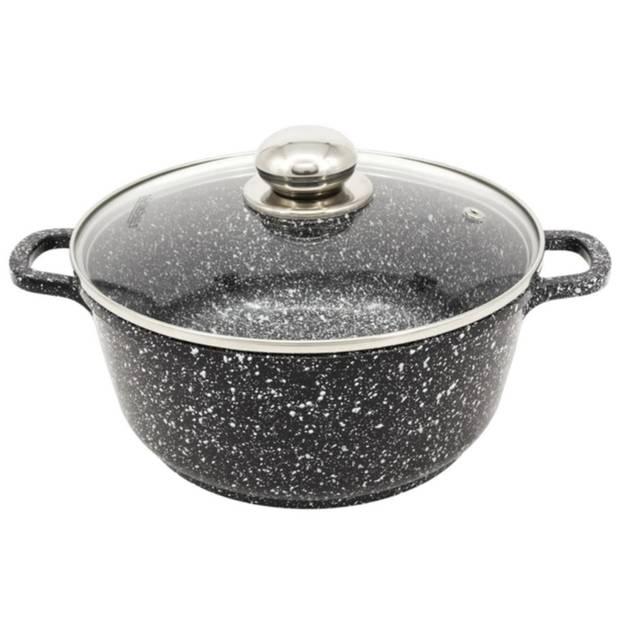 Каструля з кришкою 4.2 л з антипригарним покриттям Styleberg ST-3023, фото 1