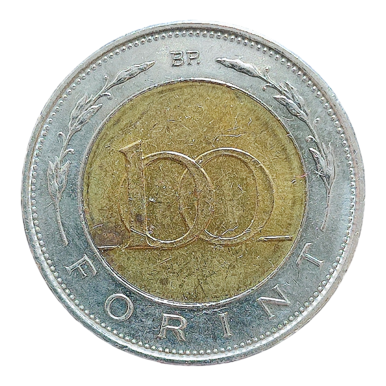 Угорщина 100 форинтів, 1998 Бі-метал, фото 1