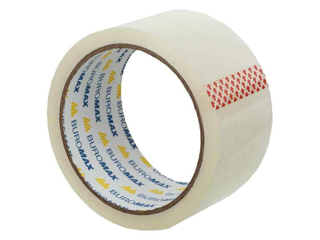 Клейка стрічка пак. 48мм x 45м х 45мкм, прозора BM.7011-00 ТМ BUROMAX BP, фото 1