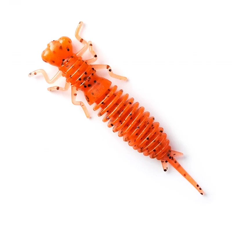 Силіконова приманка Fanatik Larva 3.5 дюйма колір 023, фото 1