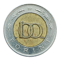 Угорщина 100 форинтів, 1996 Бі-метал