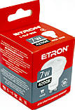 Лампа "Etron Light Power" LED 1-ELP-856 MR16 7Вт.4200K GU10(10), фото 3