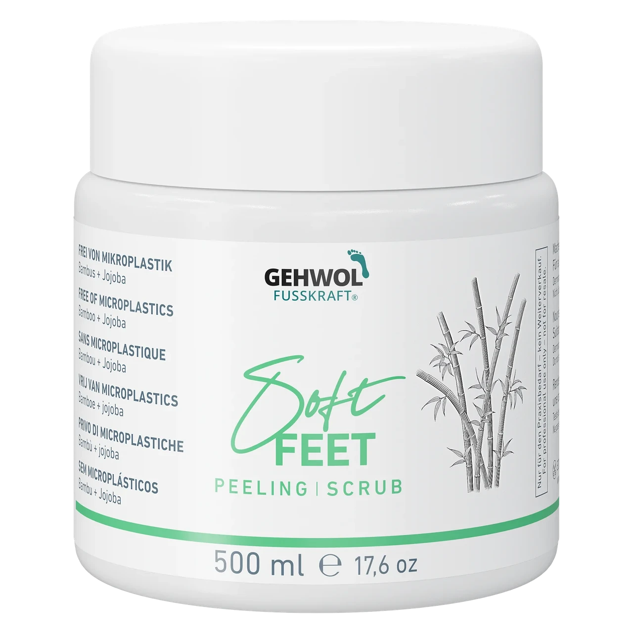 Пілінг Gehwol Бамбук та жожоба Soft Feet 500 мл