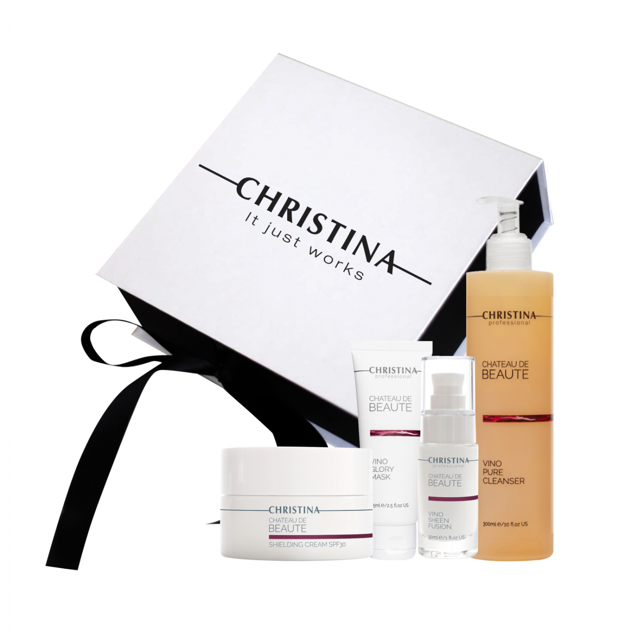 Подарунковий набір косметики Christina Chateau de Beaute