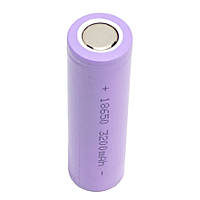 Акумуляторна батарейка 18650 3200 mAh Бузкова, літій іонна батарея (акумулятор)