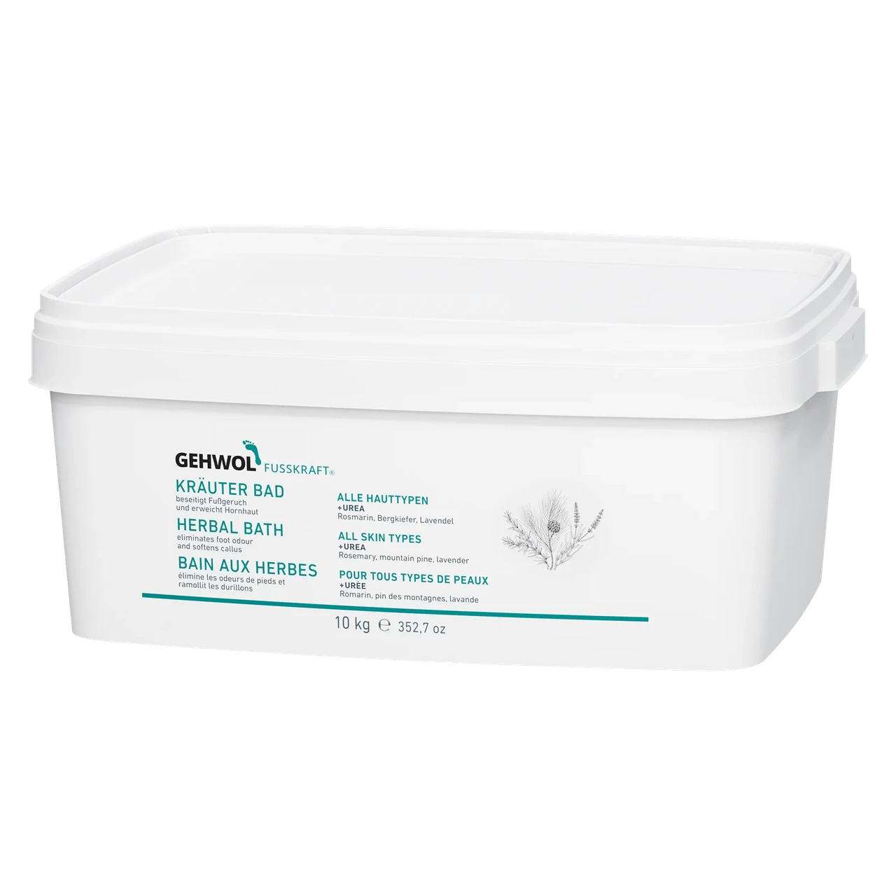 Трав'яна ванна Gehwol Herbal Bath 10 кг