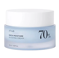 Заспокійливий крем із берізовим соком Anua Birch 70% Boosting Cream Moisture 50 мл