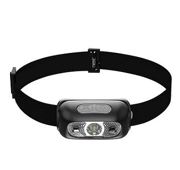 Ліхтар налобний перезаряджуваний LED акумулятор з USB 200 люмен Rechargeable KT6008003  peremogaua