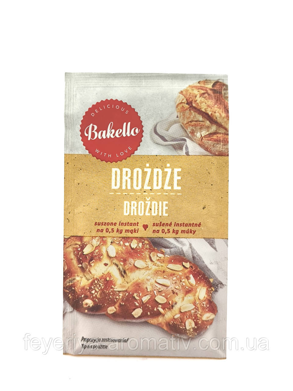Сухі дріжджі Bakello 8 г (Польща)