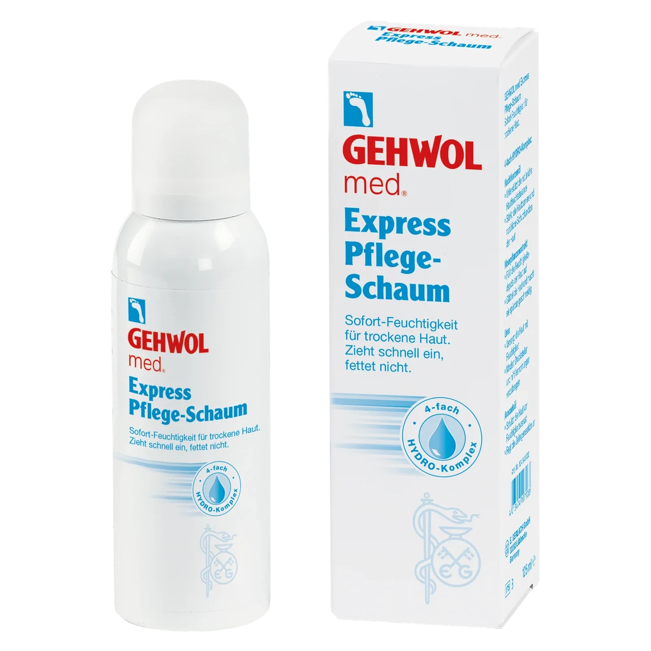 Експрес-пінка для ніг Gehwol Express Pflege Schaum 125 мл