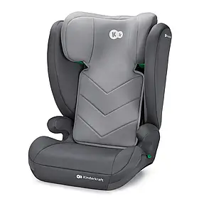 Автокрісло Kinderkraft i-Spark Grey (ISOFIX, від 3,5-12 років, регулювання підголівника)