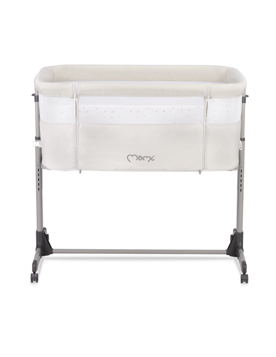 Ліжечко приставне Momi Revo Light Grey