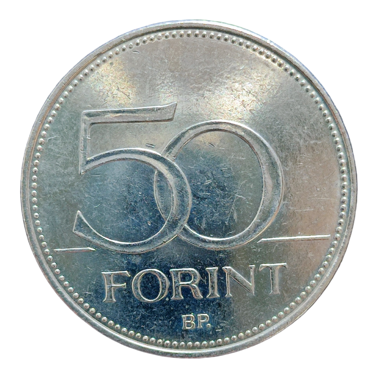 Угорщина 50 форинтів, 2007 50 років підписання Римського договору