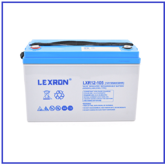 Аккумуляторная батарея Lexron GEL LXR12-105 12V 105Ah (330х171x219)