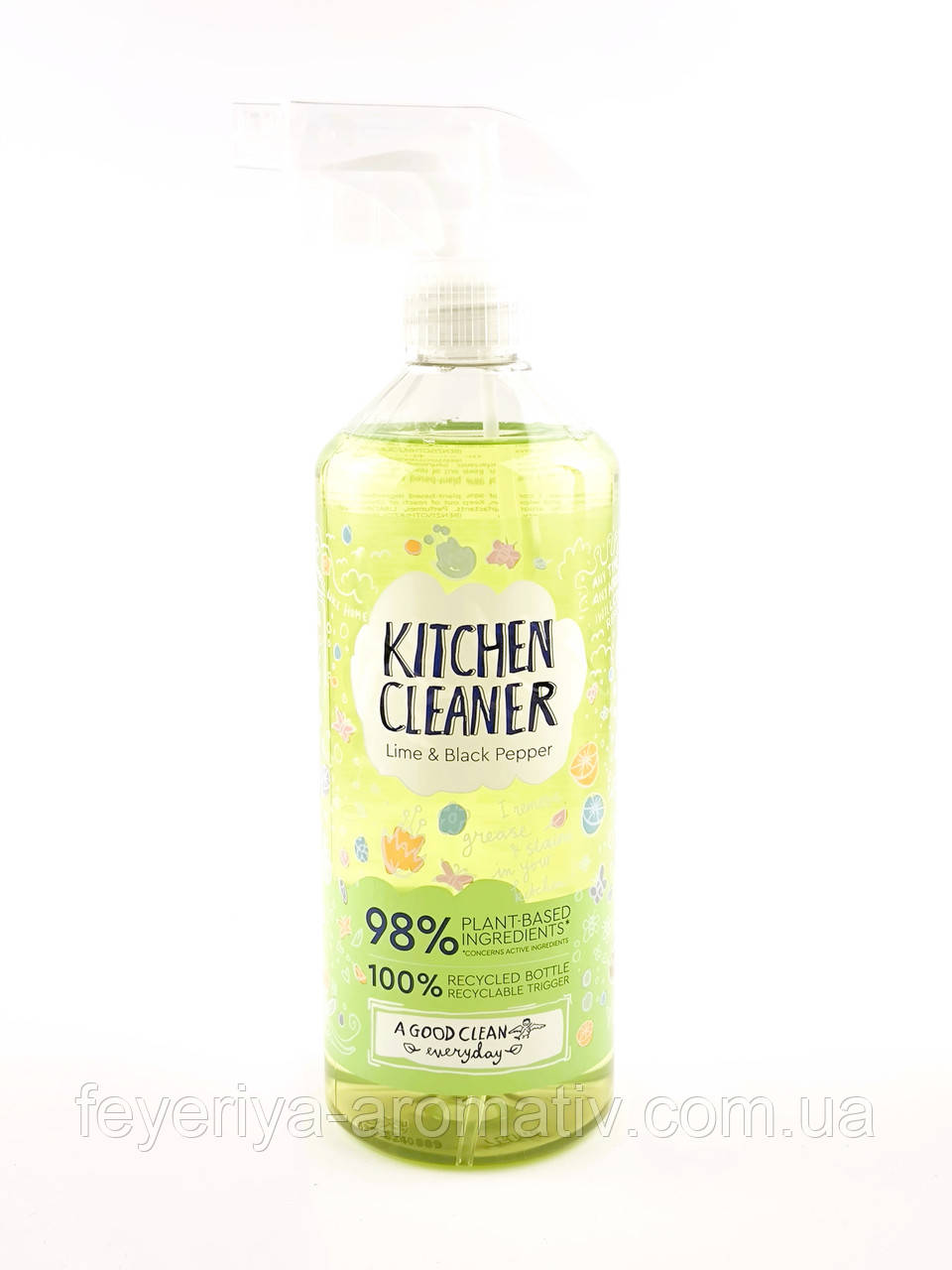 Універсальний очищувач для кухні A Good Clean Kitchen з ароматом лайму та чорного перцю, 750 мл