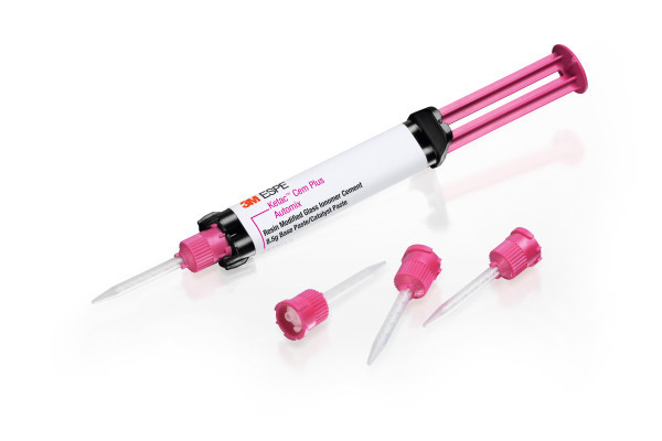 Ketac Cem Plus / Кетак Цем Плюс Лютінг / Automix шприц 8.5г / цемент для фіксації